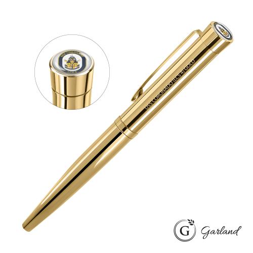 Promotional Products - Writing Instruments - Metal Pens - Garland&reg; Executive Custom Signature Rollerball Pen - Gold