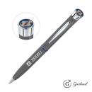 Garland&reg; Recycled Custom Ballpoint Twist Pen - Chrome Accent