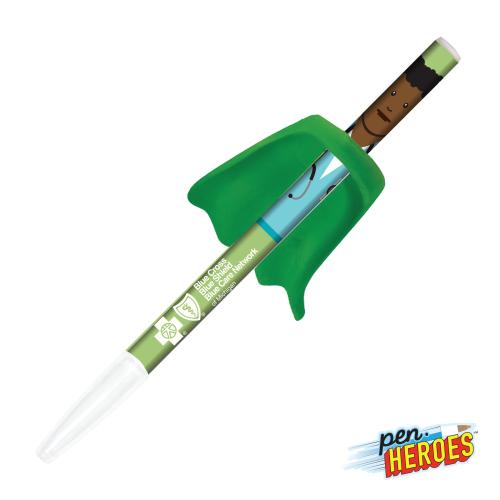 Promotional Products - Writing Instruments - Plastic Pens - Pen Heroes&trade; Healthcare Series Male w/Cape