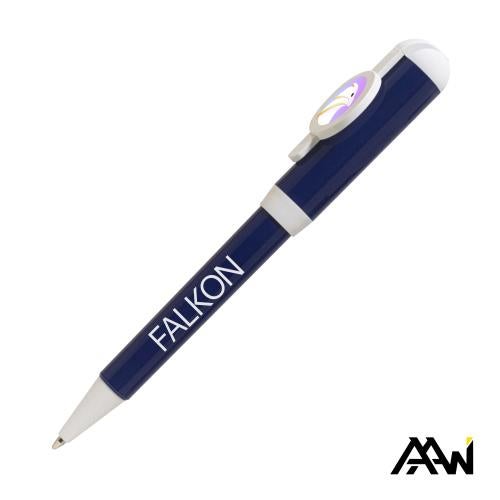 Promotional Products - Writing Instruments - Plastic Pens - Jumbo Full Color Billboard Twist Pen - White Accent