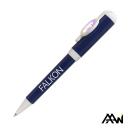 Jumbo Full Color Billboard Twist Pen - White Accent