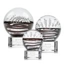 Serenity Clear on Paragon Base Globe Glass Award