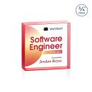 Upton Square Full Color Red Square / Cube Crystal Award