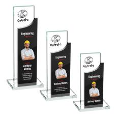 Maranella Full Color Black Peaks Crystal Award - Awards and Trophies