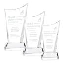 Burnett Clear on Newhaven Base Peaks Crystal Award