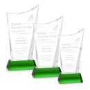 Burnett Green on Newhaven Base Peaks Crystal Award