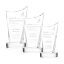 Burnett Clear on Alberton Base Peaks Crystal Award