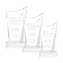 Burnett White on Alberton Base Peaks Crystal Award