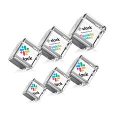 Carlton Cube Full Color Square / Cube Crystal Award - Desktop Awards