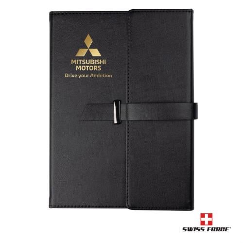Promotional Products - Journals & Notebooks - Hardcover Journals - Swiss Force&reg; Attila Hardcover Journal w/Belt