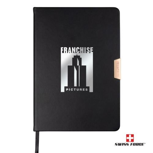 Promotional Products - Journals & Notebooks - Hardcover Journals - Swiss Force&reg; Bolivar Hardcover Journal w/Gold Accent
