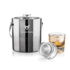 Catania Ice Bucket & Fairway On-the-Rocks Set - Barware