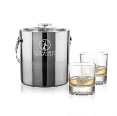 Catania Ice Bucket & Romford On-the-Rocks Set - Barware