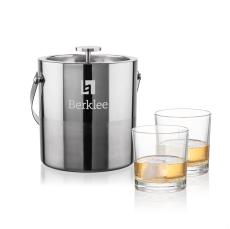 Catania Ice Bucket & Whitlock On-the-Rocks Set - Barware