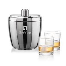 Pescara Ice Bucket & Whitlock On-the-Rocks Set - Corporate Gifts