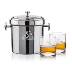 Milano Ice Bucket & Dresden On-the-Rocks Set - Corporate Gifts