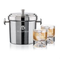 Milano Ice Bucket & Denali On-the-Rocks Set - Corporate Gifts