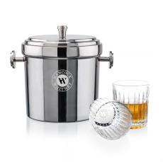 Milano Ice Bucket & Hartmann On-the-Rocks Set - Corporate Gifts