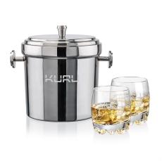 Milano Ice Bucket & Haddington On-the-Rocks Set - Corporate Gifts