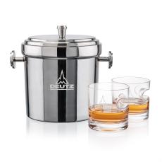 Milano Ice Bucket & Havana On-the-Rocks Set - Corporate Gifts