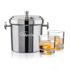 Milano Ice Bucket & Hadley On-the-Rocks Set - Barware