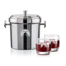 Milano Ice Bucket & Nordic On-the-Rocks Set - Barware