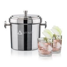 Milano Ice Bucket & Newkirk On-the-Rocks Set - Corporate Gifts