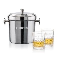 Milano Ice Bucket & Oakham On-the-Rocks set - Barware