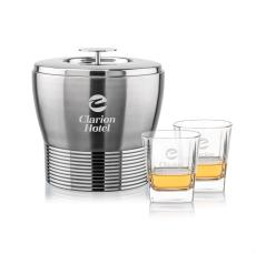 Genoa Ice Bucket & Arcadia On-the-Rocks Set - Corporate Gifts