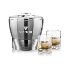 Genoa Ice Bucket & Bastia On-the-Rocks Set - Corporate Gifts