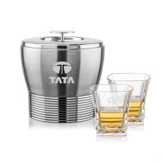 Genoa Ice Bucket & Bentley On-the-Rocks Set - Corporate Gifts