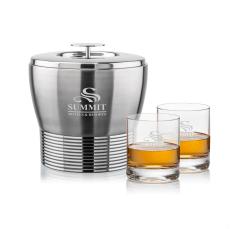 Genoa Ice Bucket & Dresden On-the-Rocks Set - Corporate Gifts