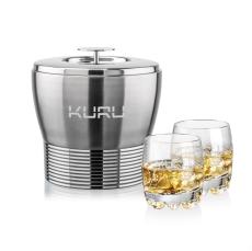 Genoa Ice Bucket & Haddington On-the-Rocks Set - Corporate Gifts
