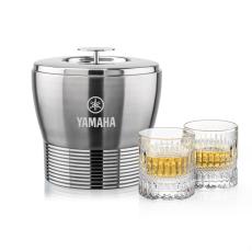 Genoa Ice Bucket & Hathaway On-the-Rocks Set - Corporate Gifts