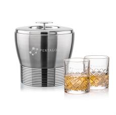 Genoa Ice Bucket & Longford On-the-Rocks Set - Corporate Gifts