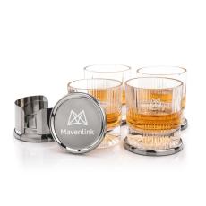 Baldoni Coasters & Blackwell On-the-Rocks Set - Barware