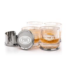 Baldoni Coasters & Dillard On-the-Rocks Set - Corporate Gifts