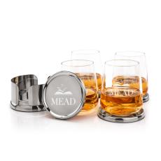 Baldoni Coasters & Dunhill On-the-Rocks Set - Barware