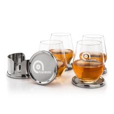 Baldoni Coasters & Graydon On-the-Rocks Set - Gift Sets