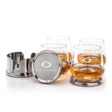 Baldoni Coasters & Garland On-the-Rocks Set - Barware