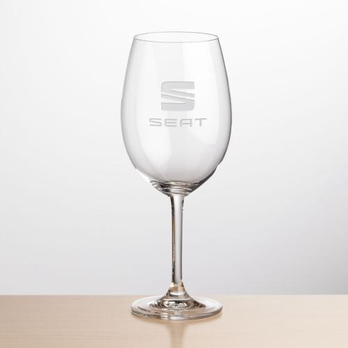 Corporate Gifts - Barware - Wine Glasses - Blyth Wine - Deep Etch
