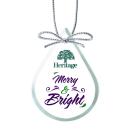 Jade Ornament - Teardrop Full Color