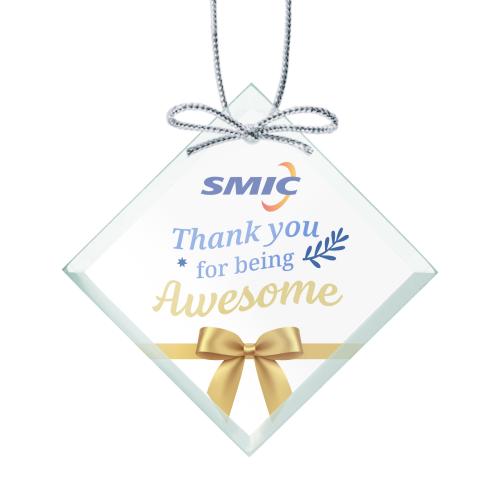 Corporate Gifts - Ornaments - Jade Ornament - Square Full Color