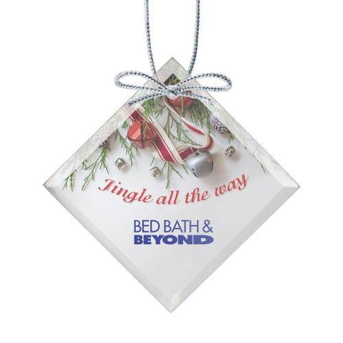 Corporate Gifts - Ornaments - Starfire Ornament - Square Full Color