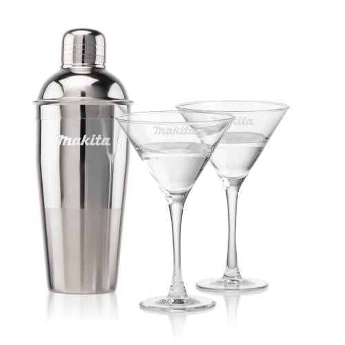 Corporate Gifts - Barware - Gift Sets - Catania Shaker & Connoisseur Martini Set