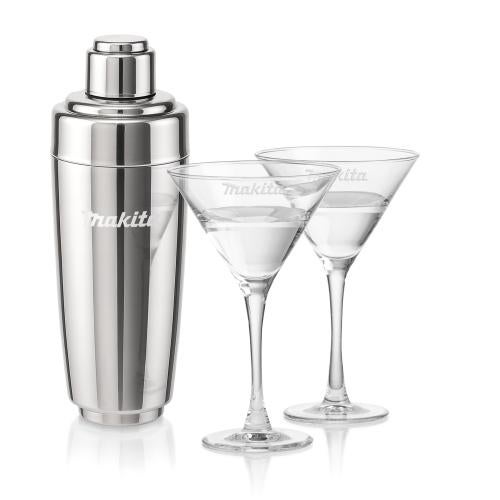 Corporate Gifts - Barware - Gift Sets - Pescara Shaker & Connoisseur Martini Set