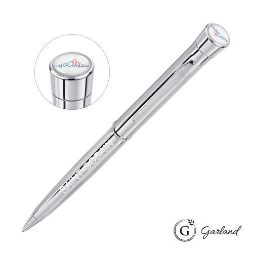 Promotional Products - Writing Instruments - Metal Pens - Garland&reg; Signature Custom Twist Ballpoint Pen - Chrome