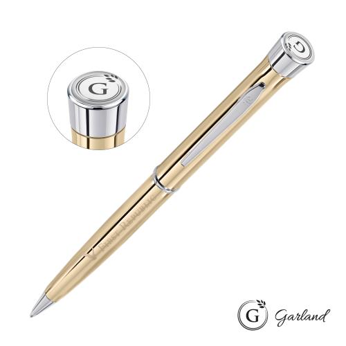 Promotional Products - Writing Instruments - Metal Pens - Garland&reg; Signature Twist Ballpoint Pen - Gold Barrel