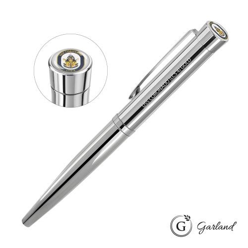 Promotional Products - Writing Instruments - Metal Pens - Garland&reg; Executive Custom Signature Rollerball Pen - Chrome