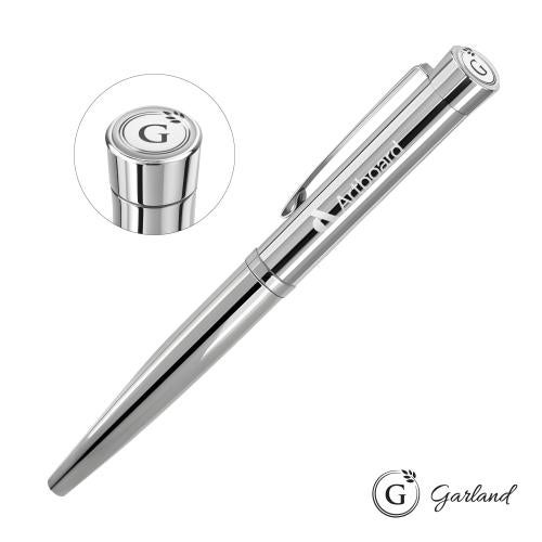 Promotional Products - Writing Instruments - Metal Pens - Garland&reg; Executive Signature Rollerball Pen - Chrome